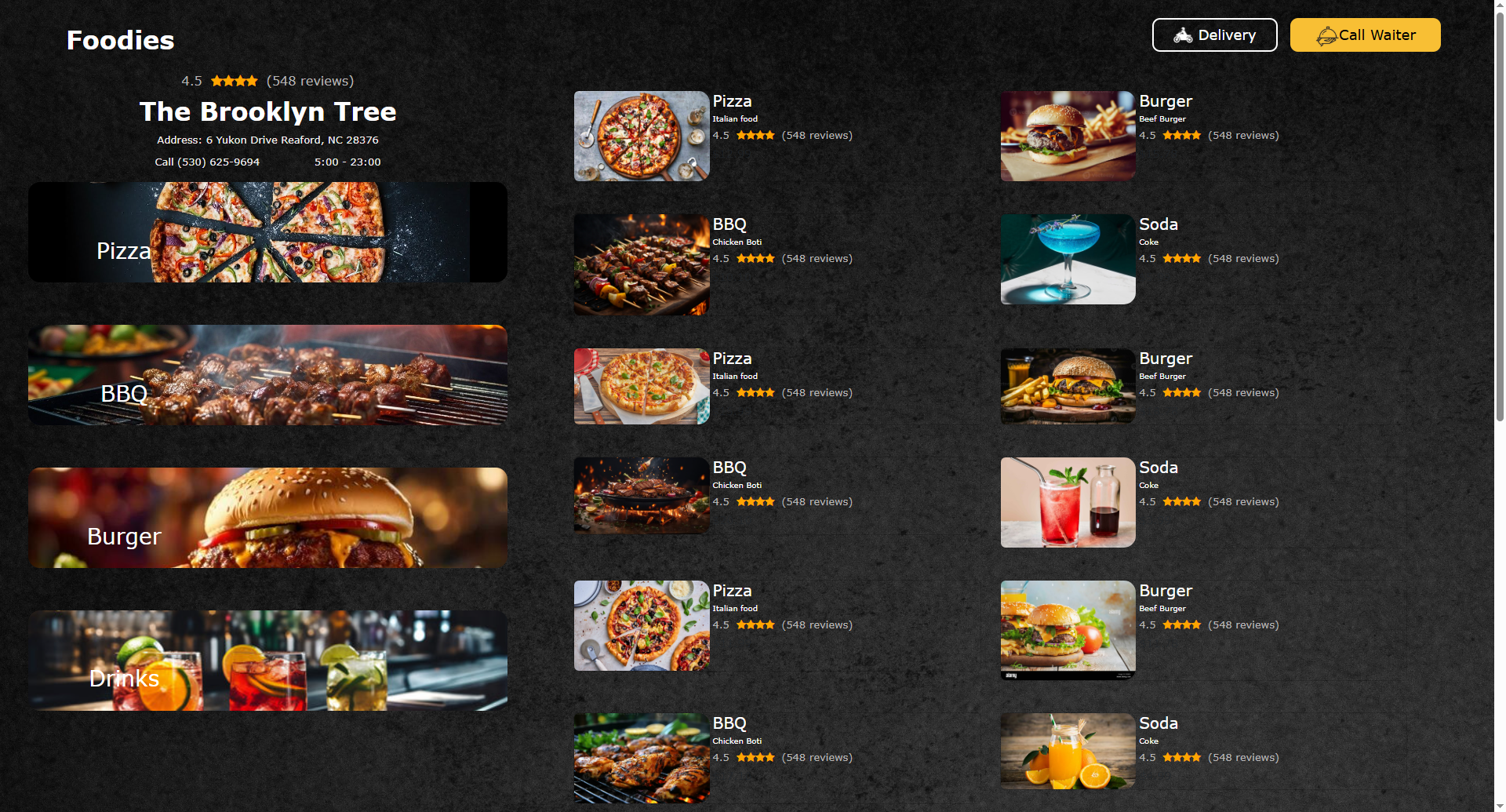 React-food-menu